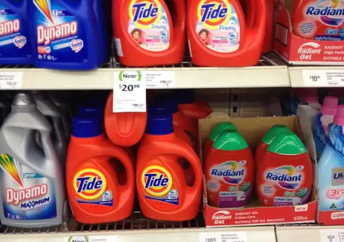 choosing the right laundry detergent from a variety