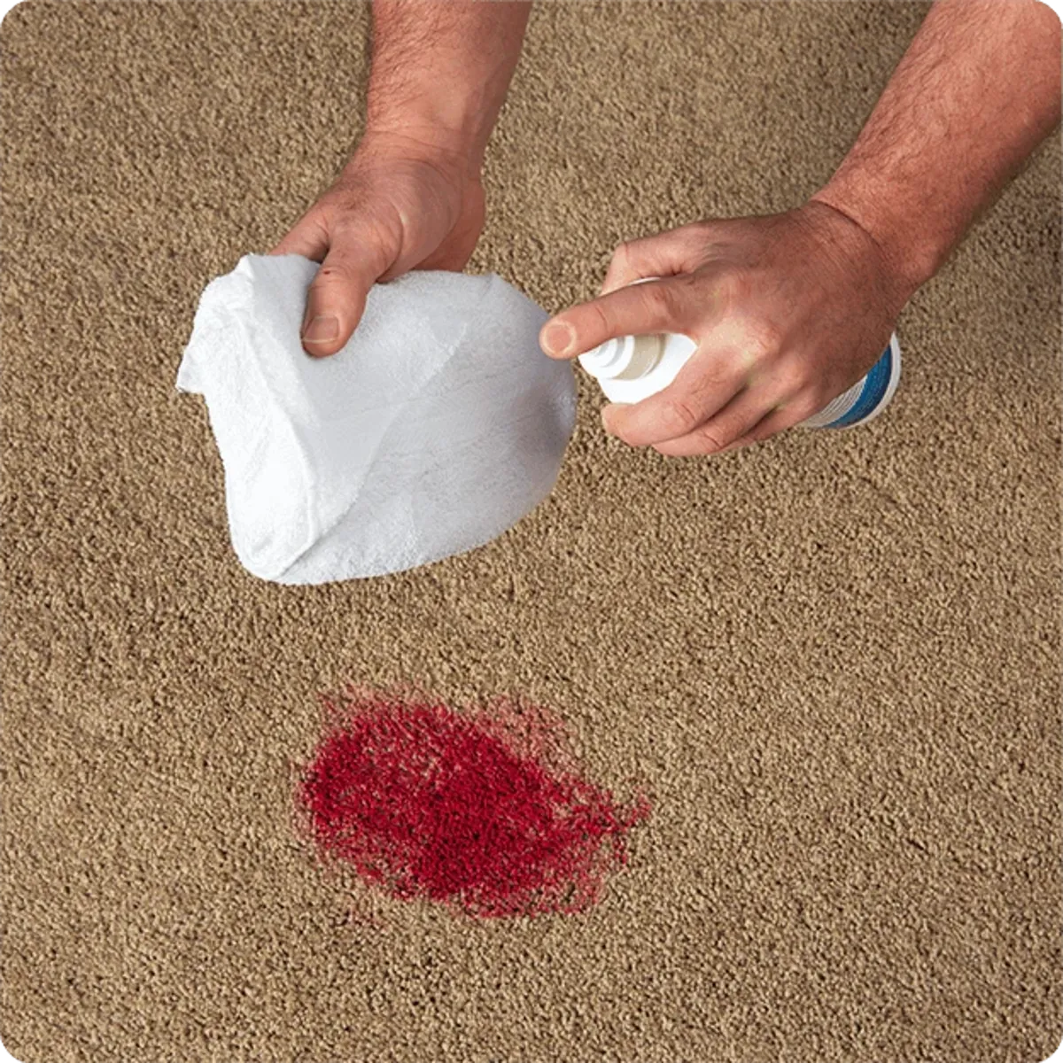 Applying Electro 3 In A White Cloth