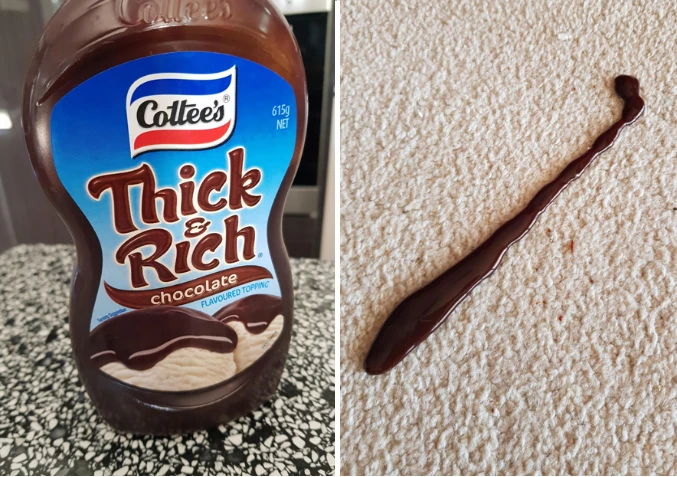 chocolate sauce stain on carpet