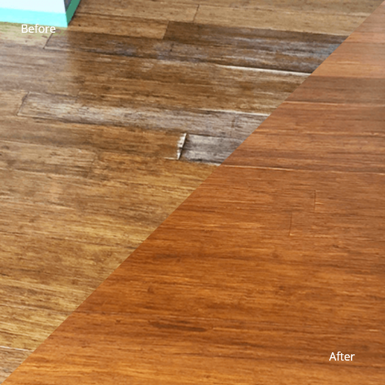 bamboo floor restoration