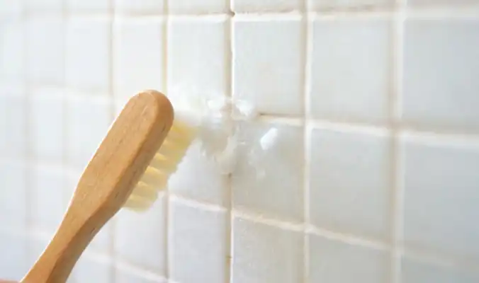 baking soda to clean grout