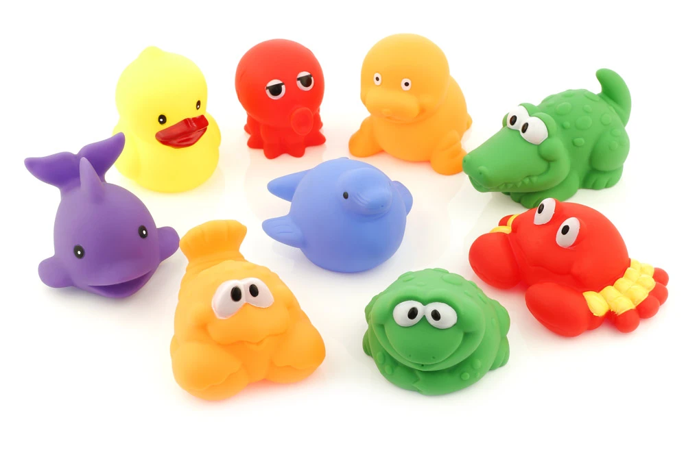 how to clean bath toys