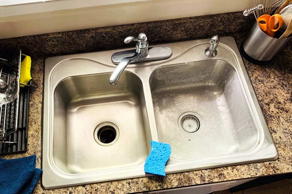 how to get rid of the foul smell from your sink