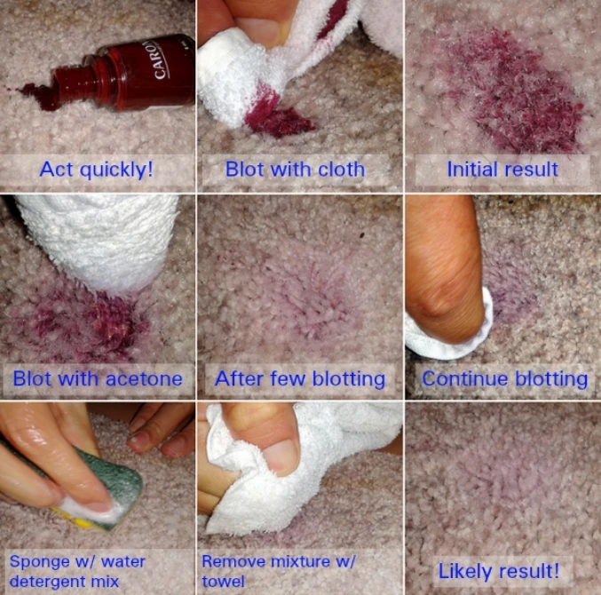Helpful Steps In Removing Nail Polish From Carpet - Electrodry Blogs