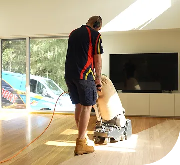 timber floor vesting