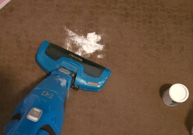 cleaning baby vomit stains using baking soda