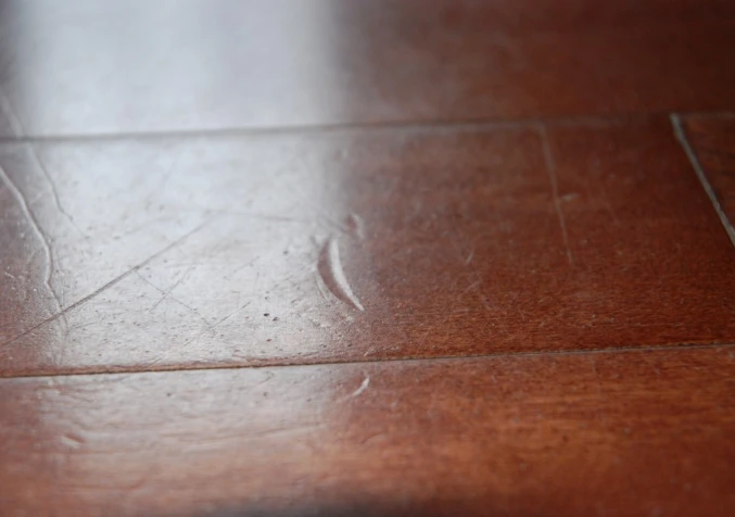 dented hardwood floors