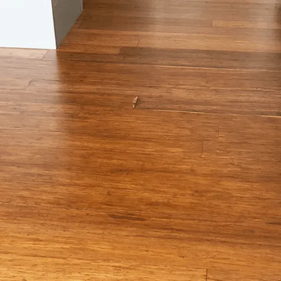 Water Damaged Bamboo Floors After Restoration