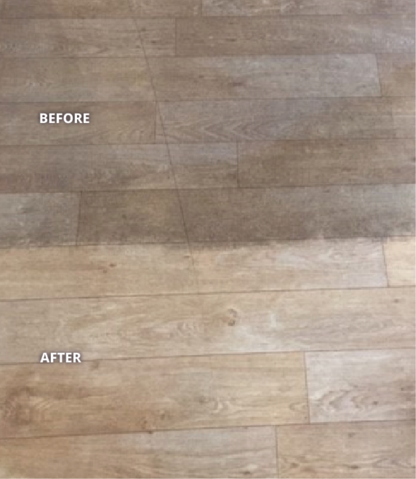 Vinyl Plank Before And After 3 Bairnsdale
