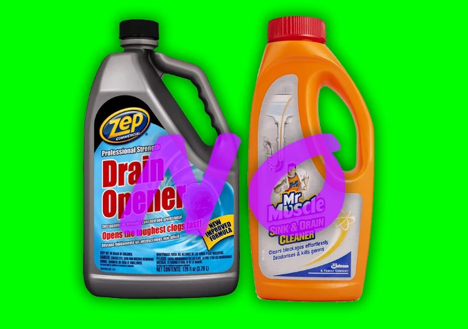 never mix different drain cleaners
