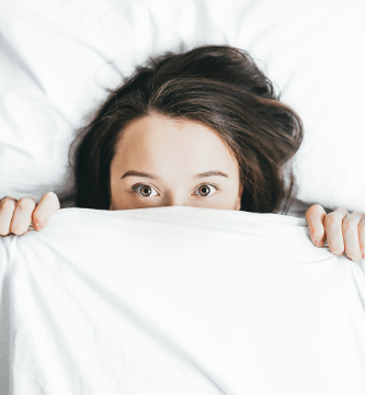 Teenage Girl In Bed