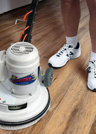 Electrodry Vinyl Floor Cleaning