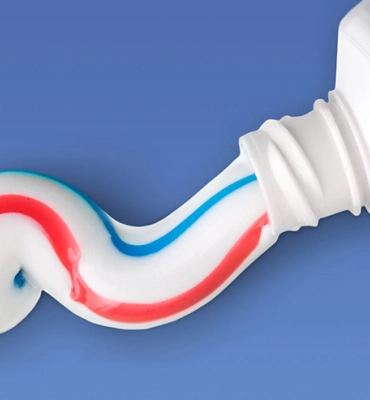 squeezed out tube of toothpaste