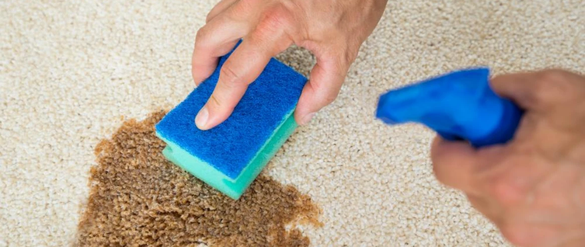 carpet stain removal mistake