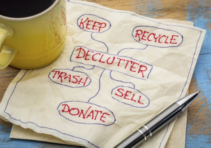 declutter home