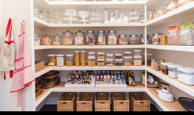 organised pantry