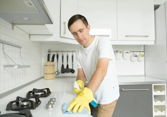 kitchen spring cleaning