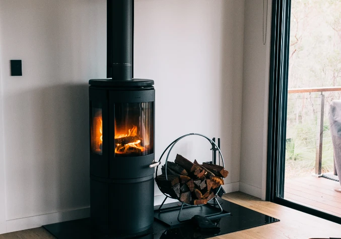 coffee to clean fireplace