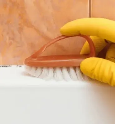 how to clean grime from bathroom floor corners