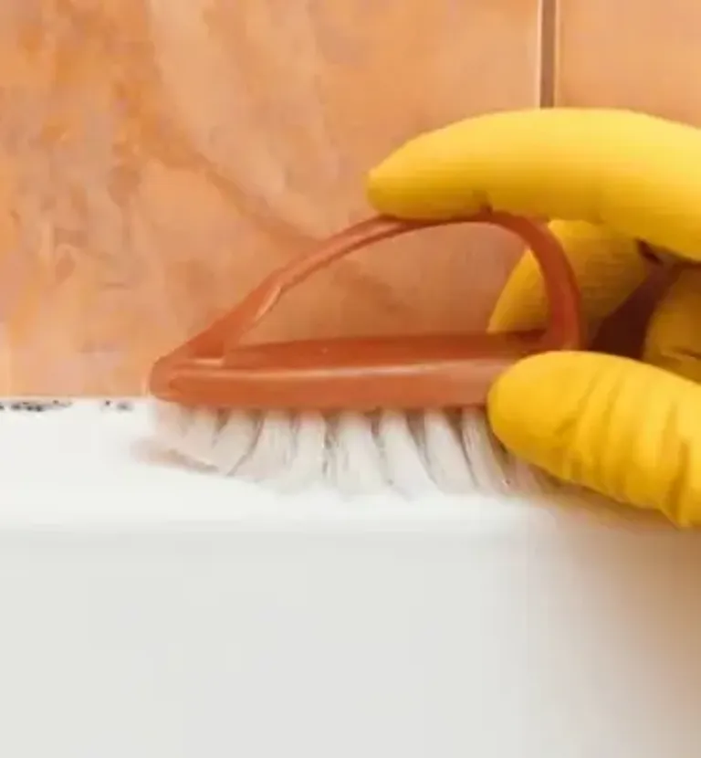 how to clean grime from bathroom floor corners