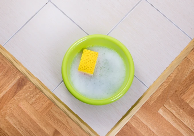 how to clean tile floors