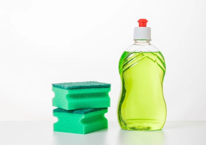 Dishwashing Liquid with Sponge