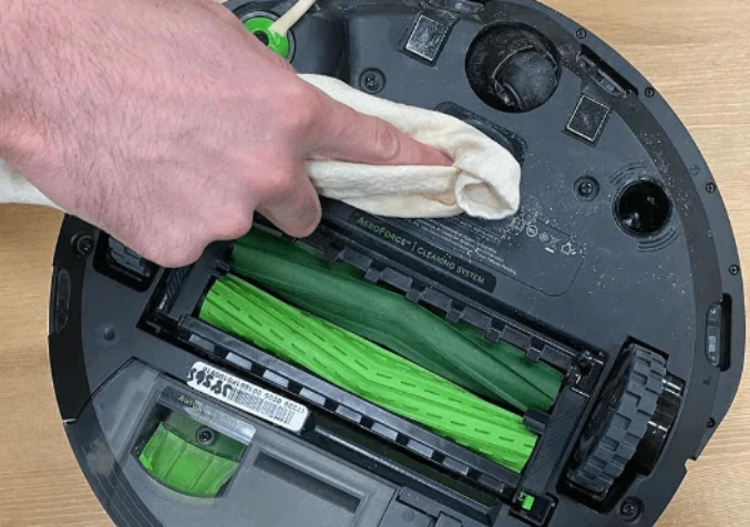 cleaning and maintaining robot vacuum