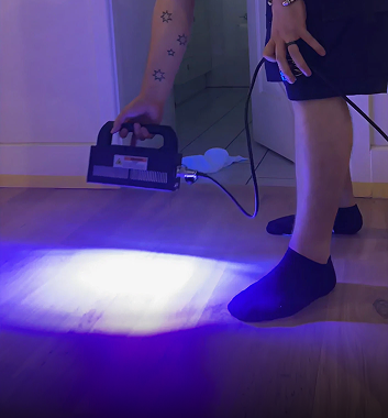LED curing Hardwax Oil Coating
