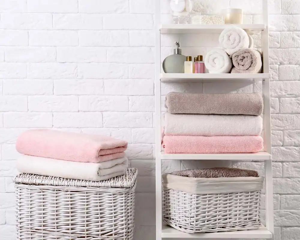 organised towel rack