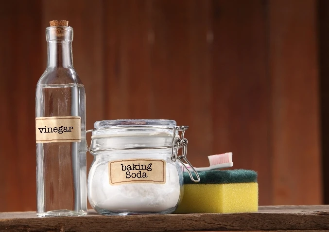 baking soda and vinegar