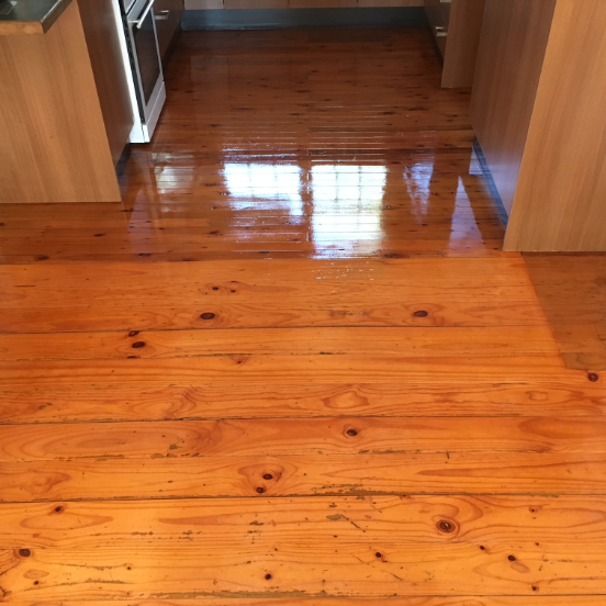 Worn Timber Floors Treated With Timber Restore