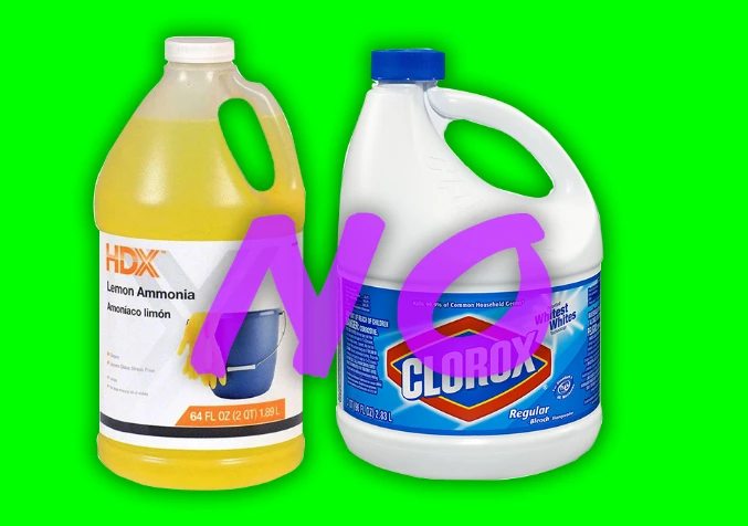 ammonia and bleach