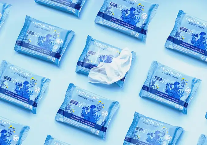 non recyclable wet wipes