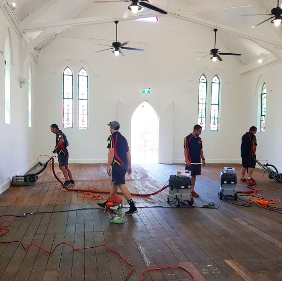 Electrodry Tech Sanding Woodfloor