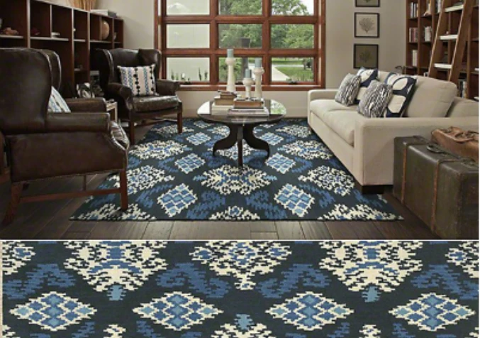 ikat carpet