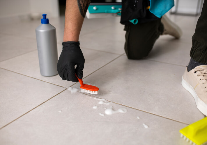 How to Clean Tiled Floors