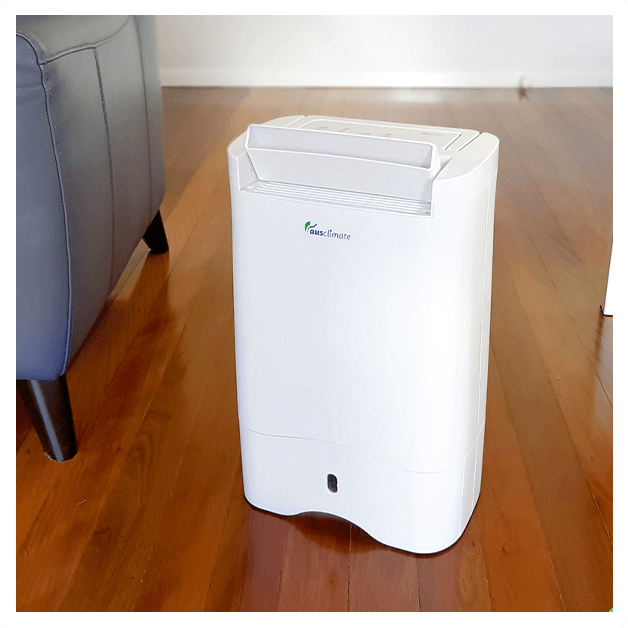 Cool Seasons Premium 10L Desiccant Dehumidifier In Wood Floor