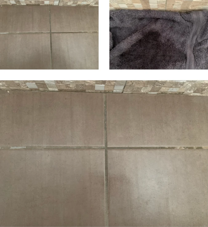 cleaning bathroom grout using coke