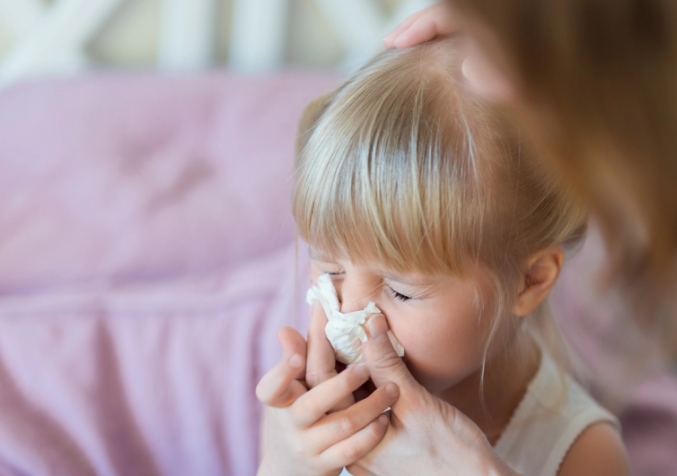 Child allergic reaction mould