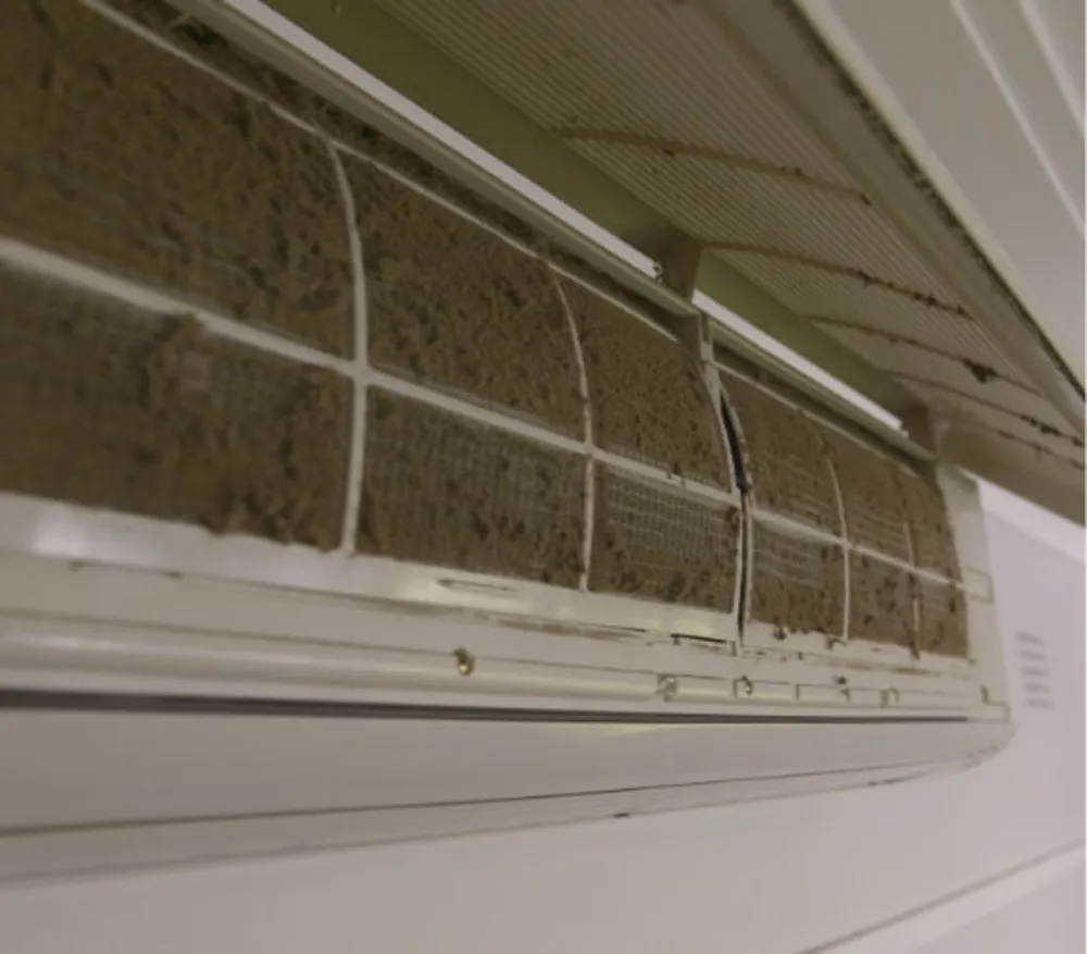1 Aircon Cleaning Before