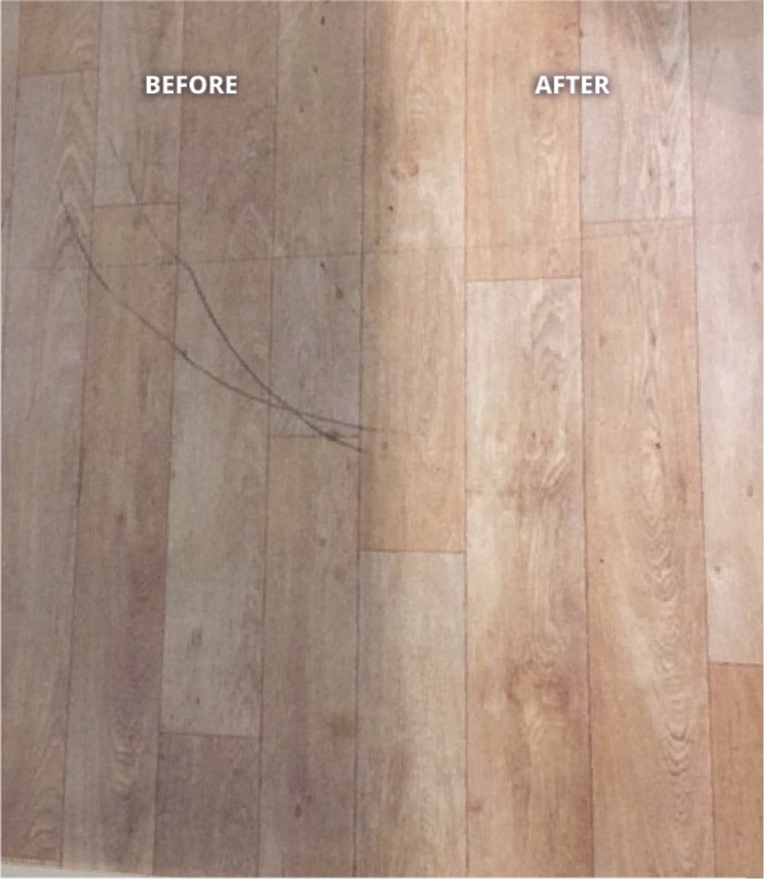 Vinyl Plank Before And After 2 Bairnsdale