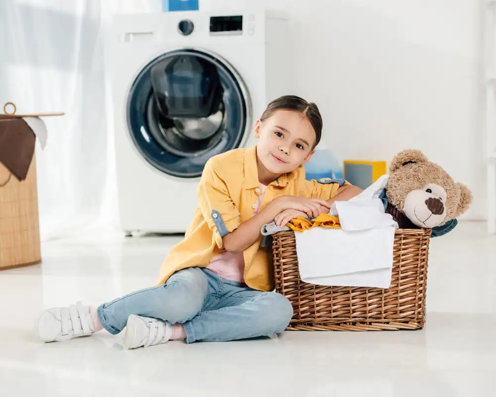 involving kids in cleaning