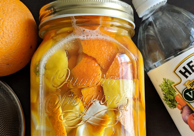 how to make a citrus peel cleaner
