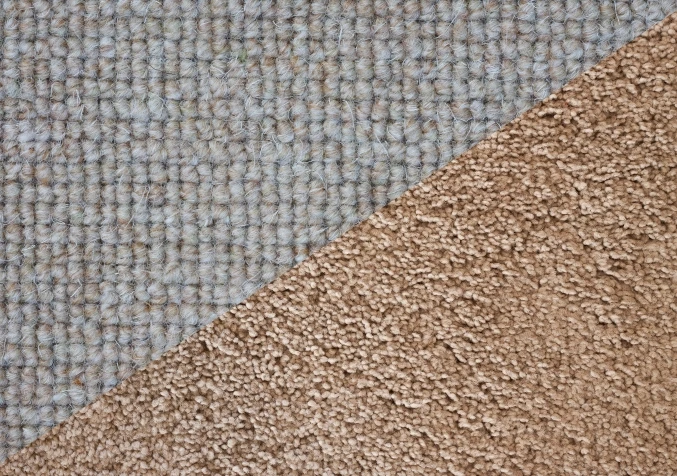 different carpet piles